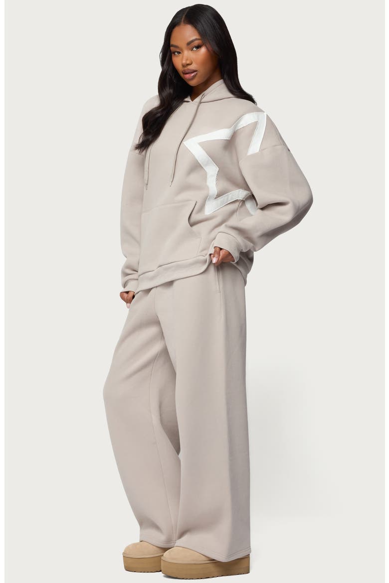 Starly Oversize Hoodie, Alternate, color, GRAY
