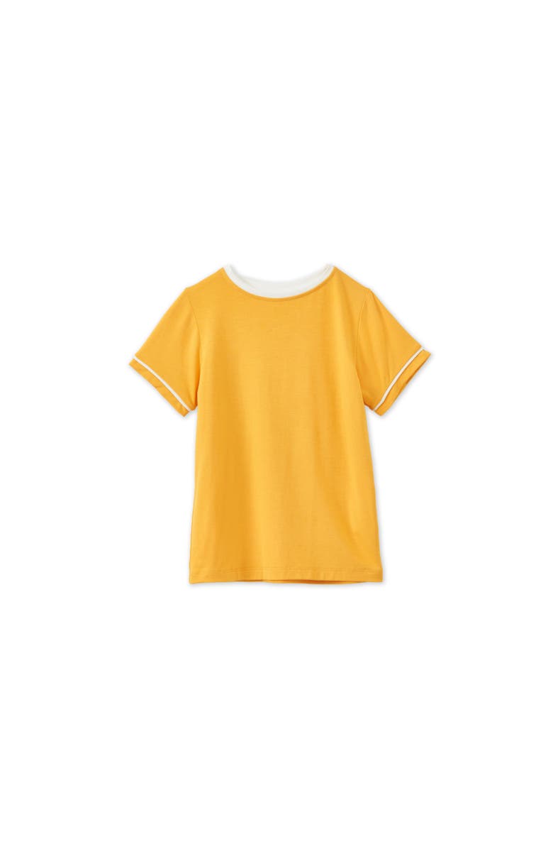 Vild House of Little ECOVERO T-Shirt, Main, color, Bumble Bee Yellow