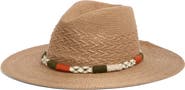 Melrose and Market Braided Rope Trim Panama Hat