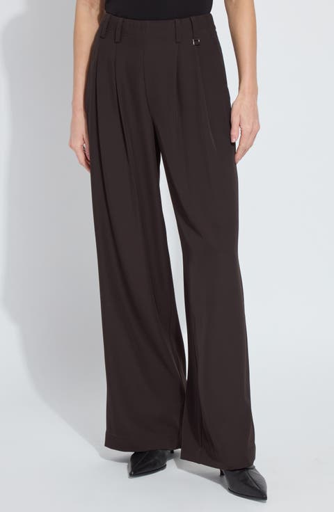 Darcy Pleated Wide Leg Pants
