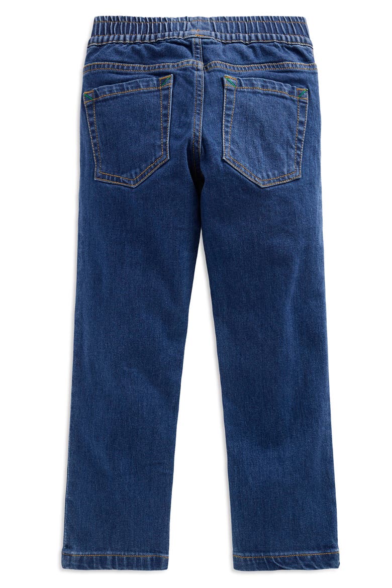 Kids' Relaxed Pull-On Jeans, Alternate, color, MID WASH