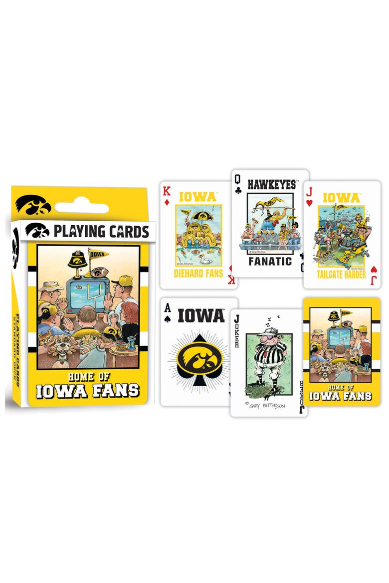 Iowa Hawkeyes Fan Deck Playing Cards, Alternate, color, Multicolor