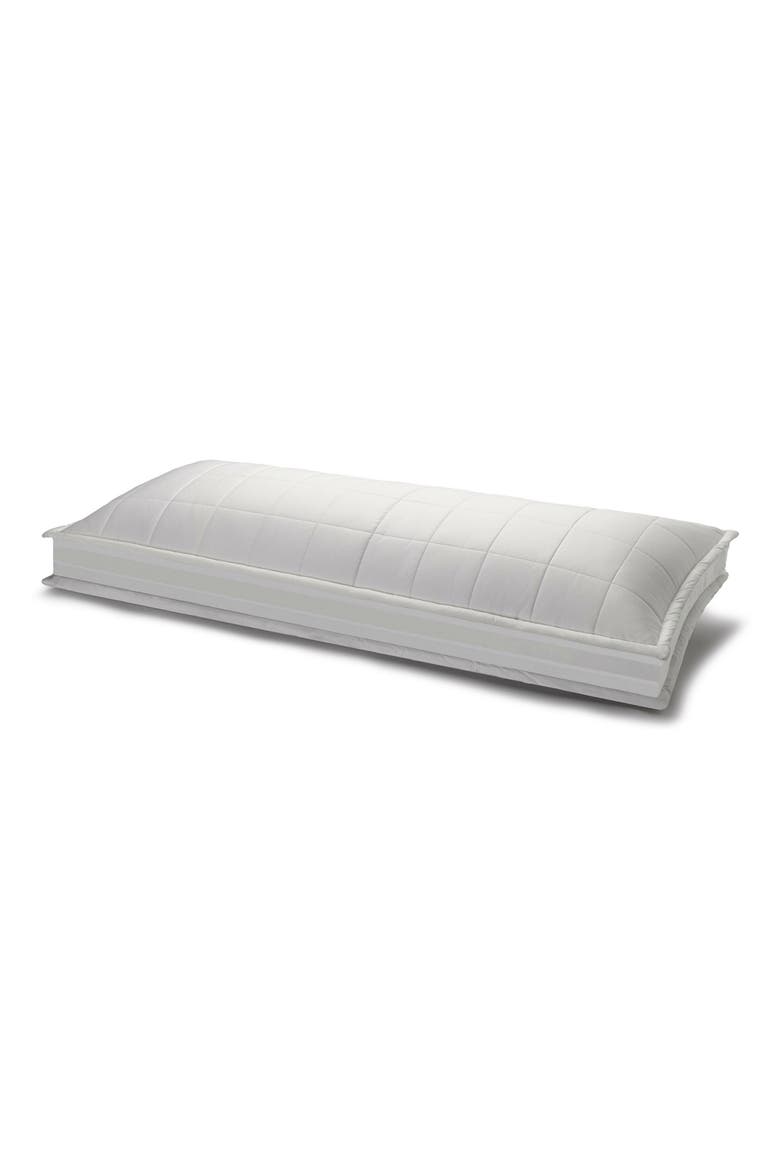 4 Sided Gusset Pillow Shell Turtle Top Body Pillow - White, Main, color, WHITE
