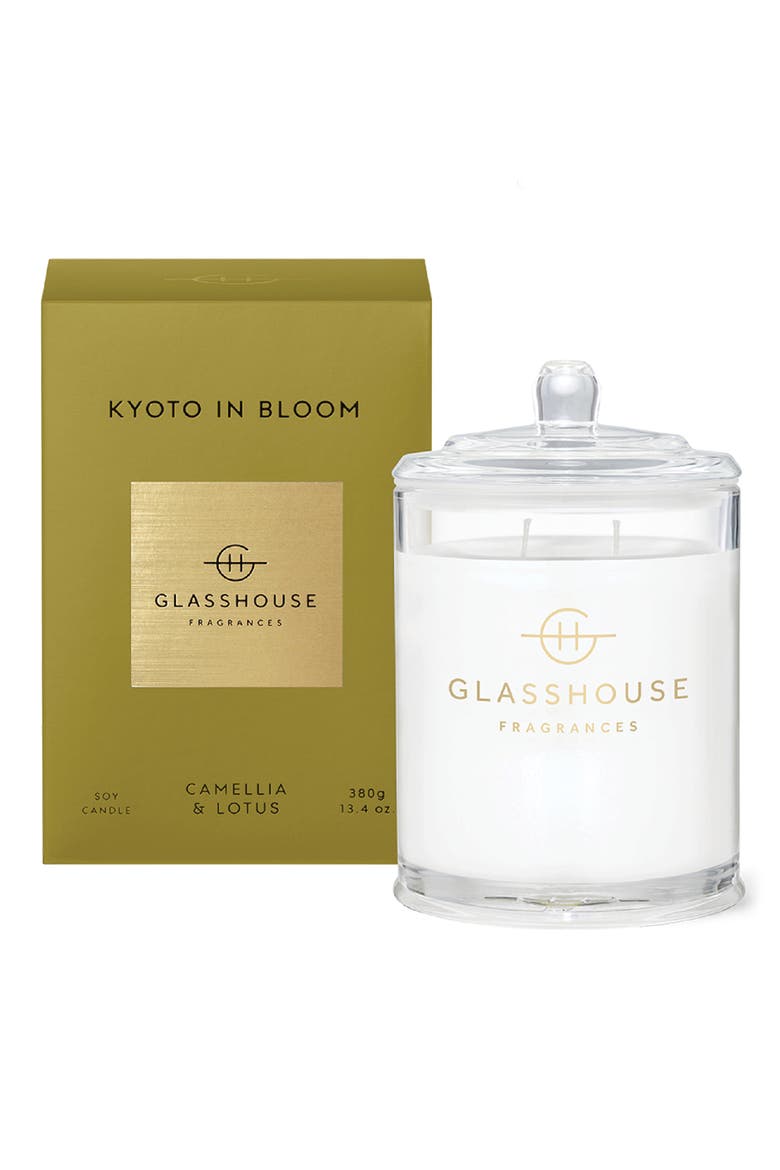 Kyoto in Bloom Two-Wick Scented Candle, Main, color, KYOTO IN BLOOM