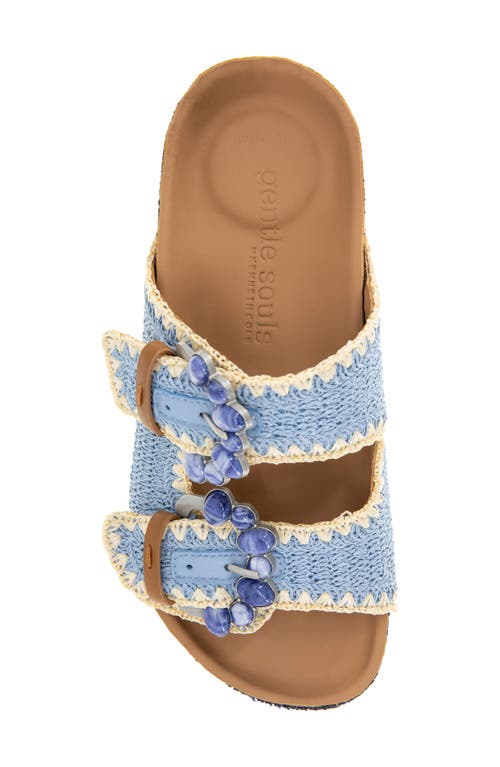GENTLE SOULS BY KENNETH COLE GENTLE SOULS KENDALL PLATFORM SLIDE SANDAL 