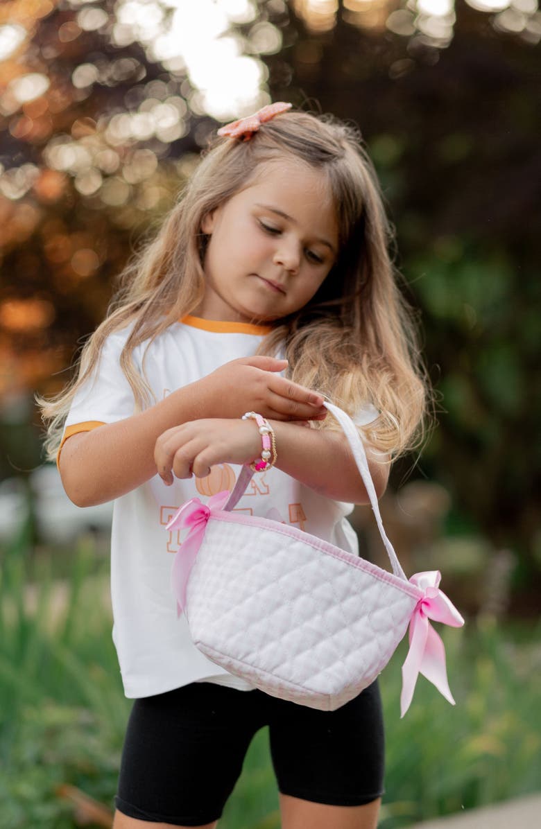 Bits & Bows Dance Girls' Bracelet, Alternate, color, Pink