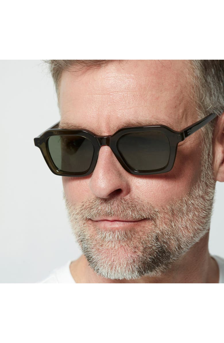 French Kiwis Eyewear Lennox Sunglasses, Alternate, color, Black