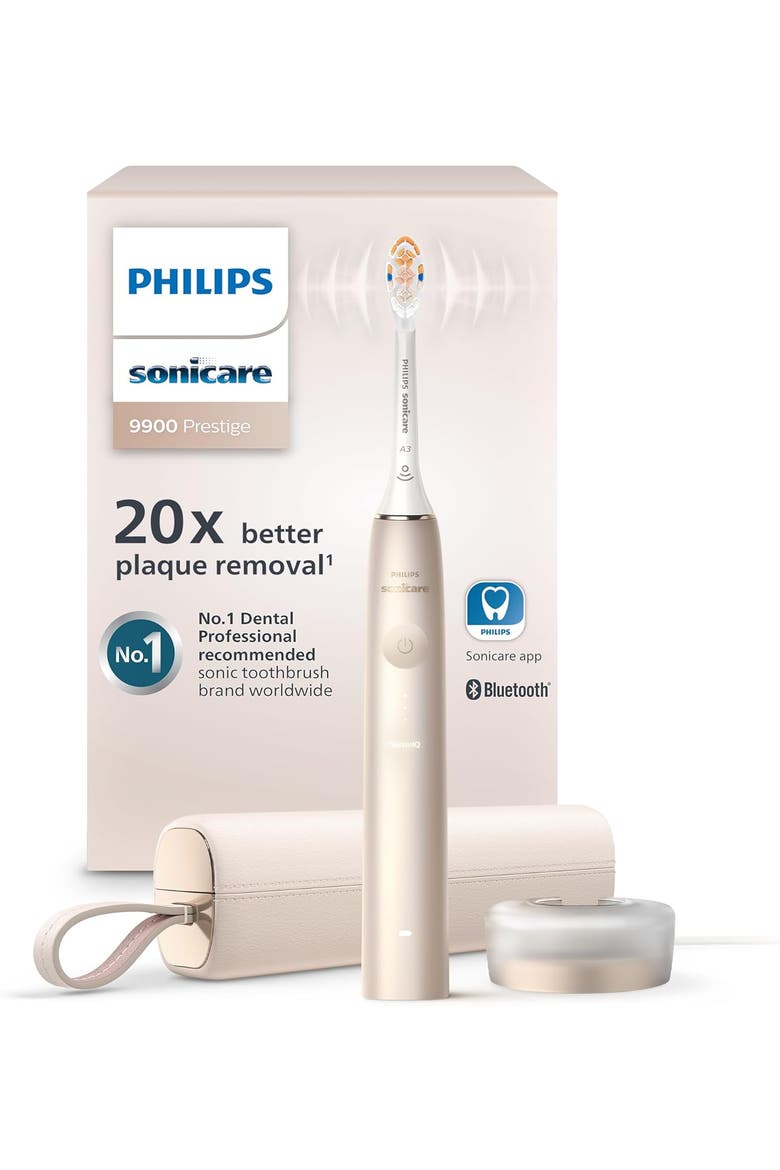 DiamondClean 9900 Prestige Toothbrush SenseIQ App, Main, color, Rose Gold