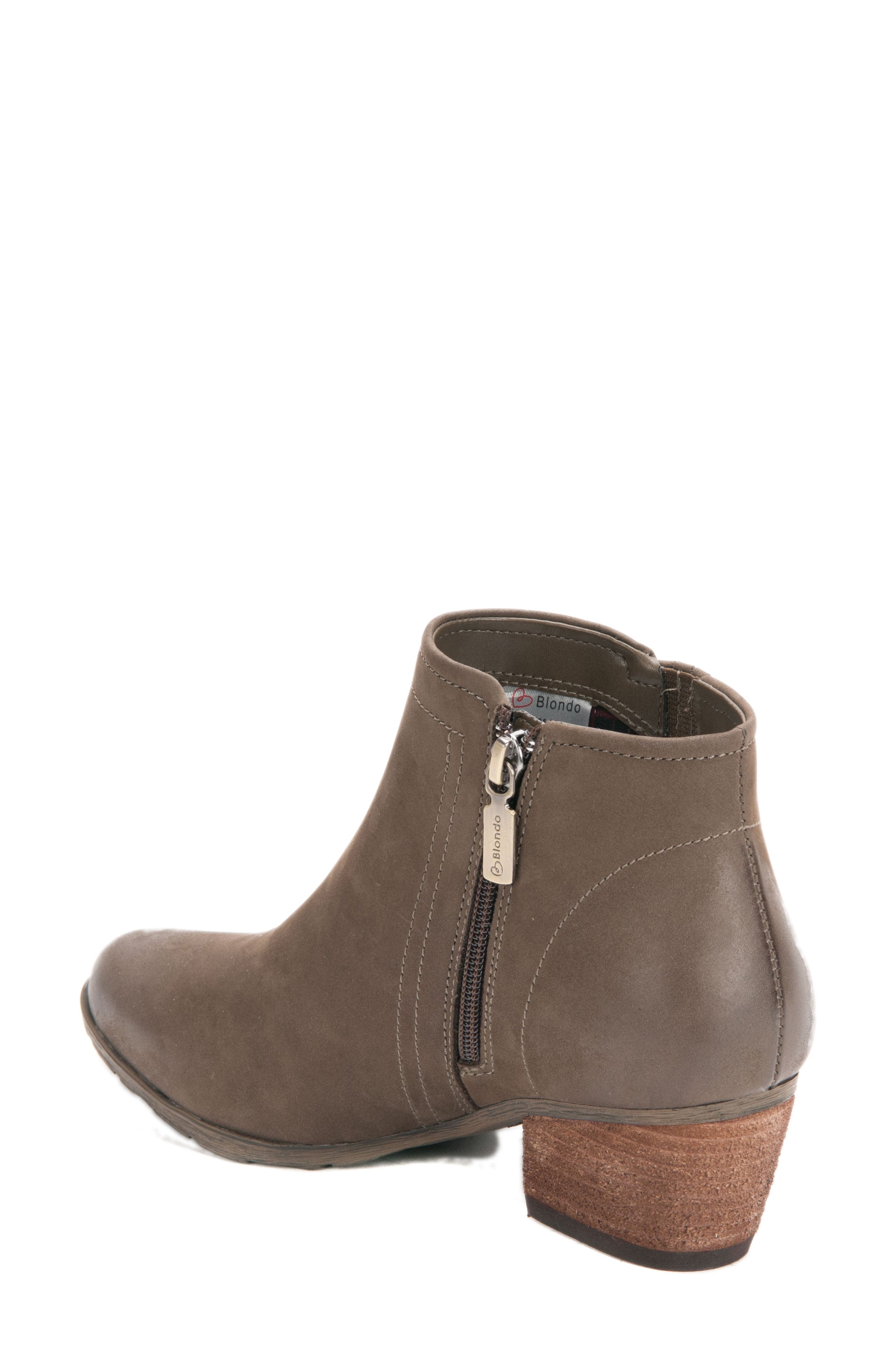 'Valli' Waterproof  Bootie, Alternate, color, TAUPE NUBUCK