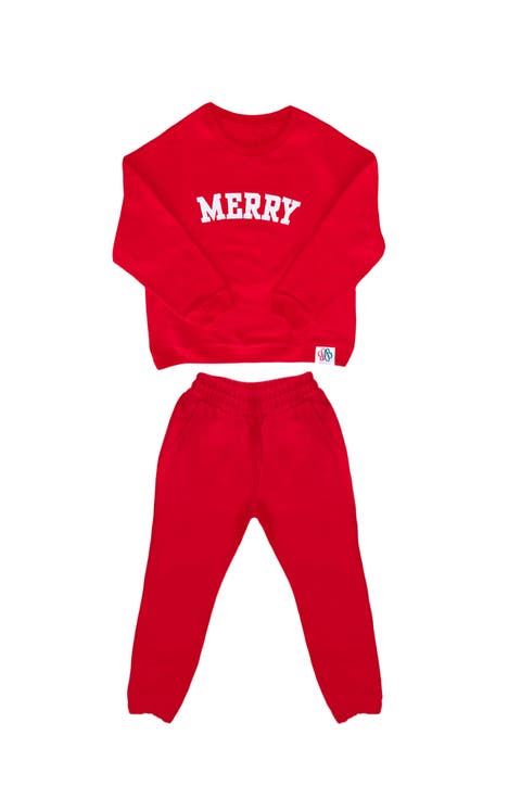 Merry Sweatsuit (Toddler, Little Kid, Big Kid)