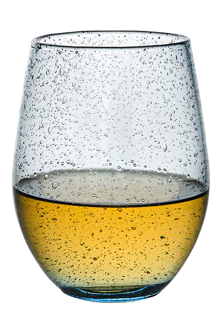 Provence Stemless Wine Glass, Alternate, color, CHAMBRAY