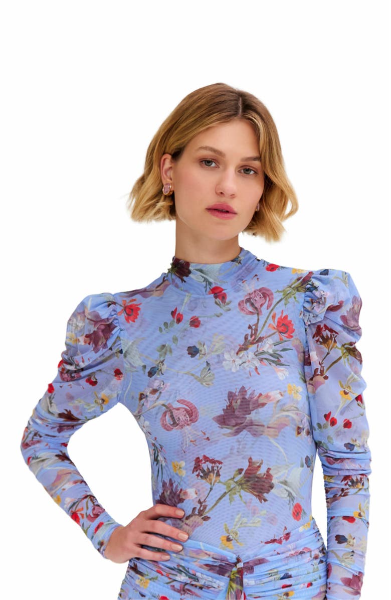 PatBO Lily Flower Bodysuit, Alternate, color, 