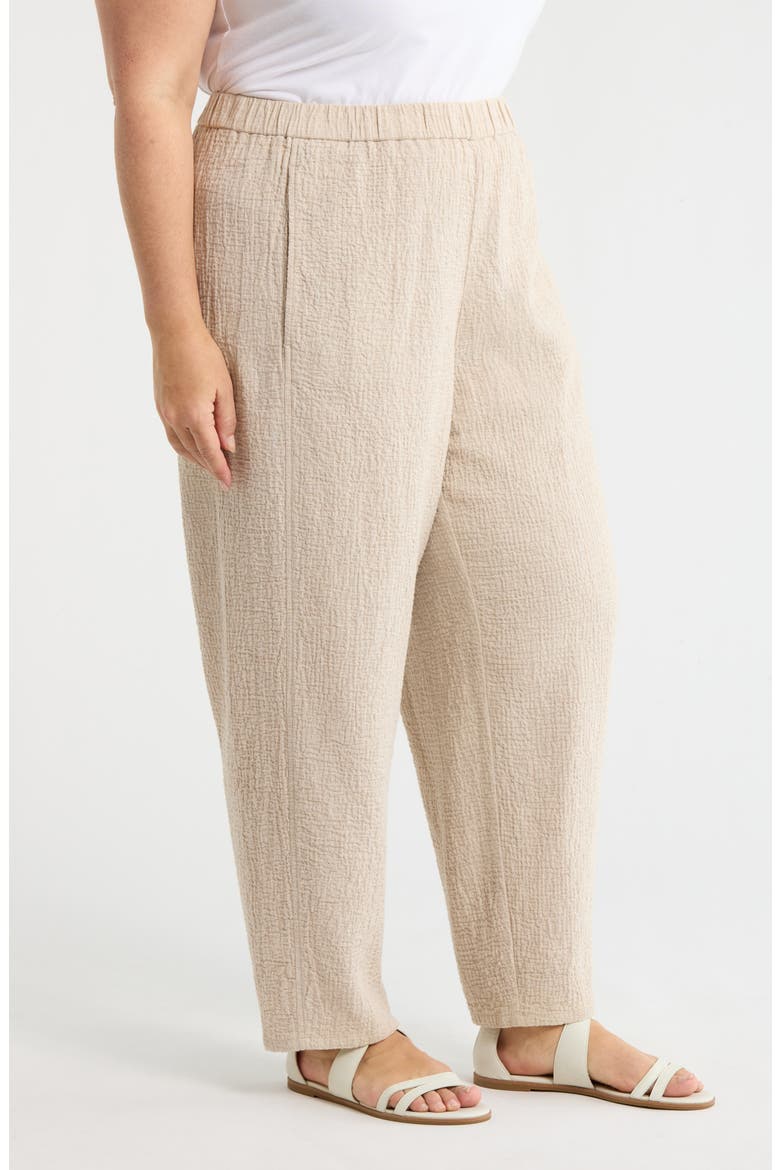 Stretch Organic Cotton Ankle Lantern Pants, Alternate, color, DOVE