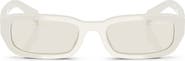 Prada 53mm Rectangular Sunglasses