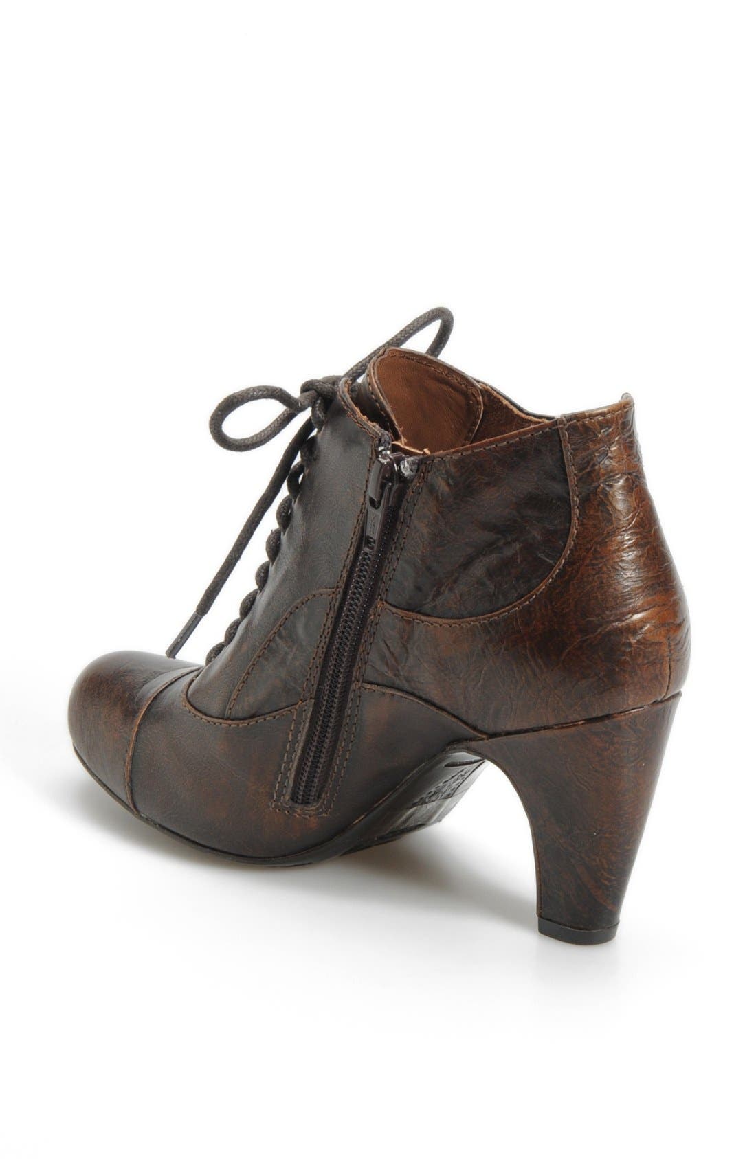 'Merryn' Bootie, Alternate, color, GINGER BURNISH BRUSH OFF