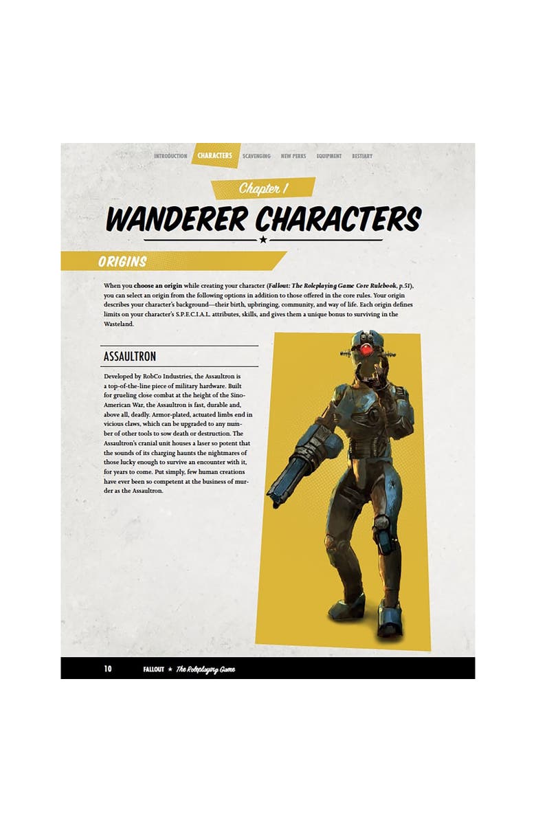 Modiphius Entertainment Fallout The Roleplaying Game, Wanderers Guide Book, Alternate, color, Multicolored