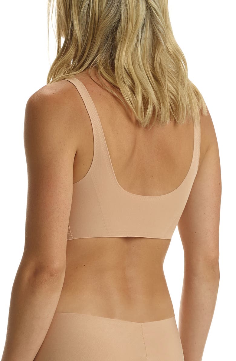 Commando Butter Soft Support Bralette, Alternate, color, Beige