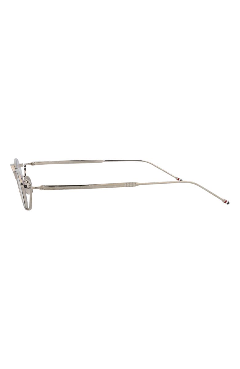 Thom Browne Novelty 50mm Oval Optical Glasses, Alternate, color, 