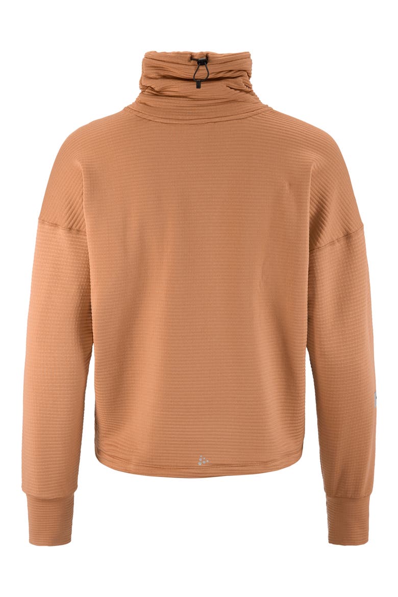 Subz Turtleneck Jersey Sweatshirt, Alternate, color, SYRUP