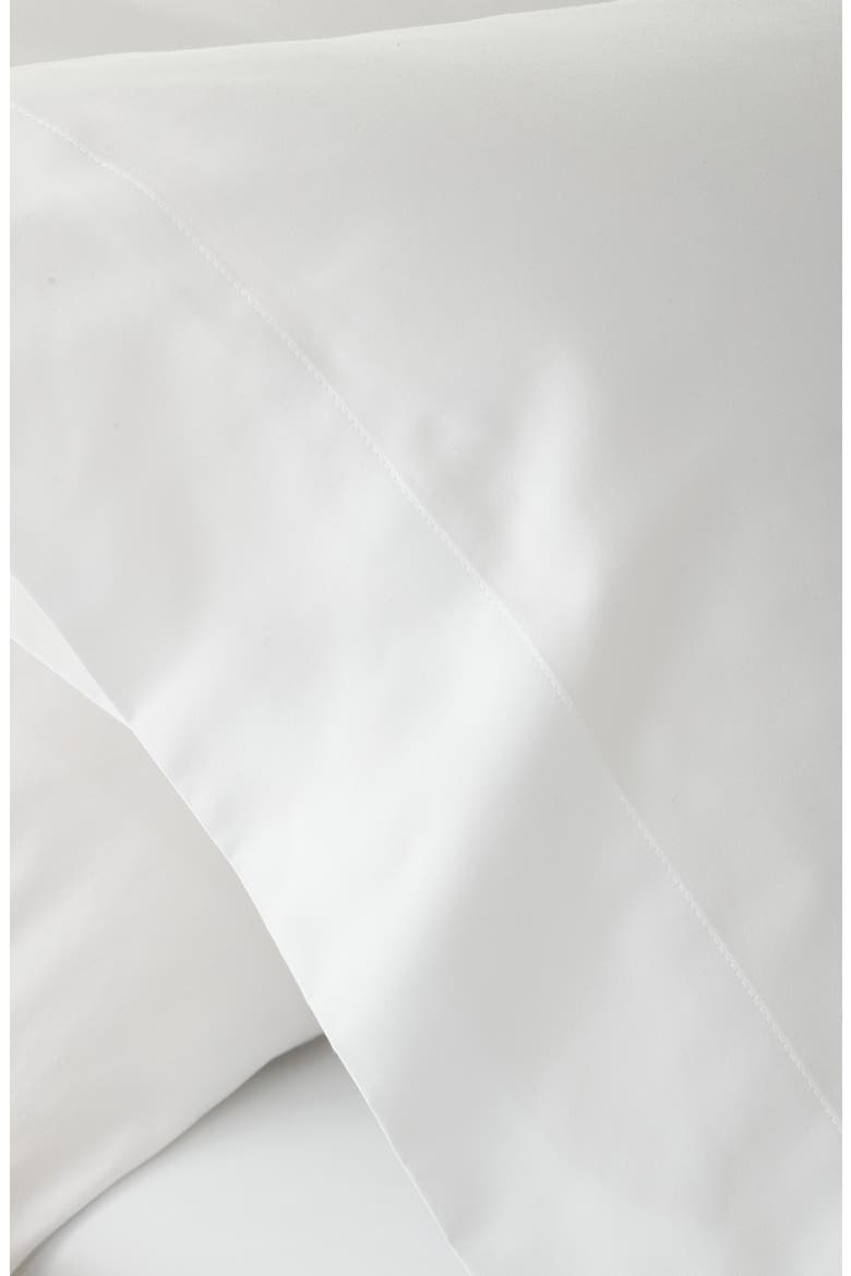 460 Thread Count Cotton Sateen Sheet Set, Alternate, color, WHITE