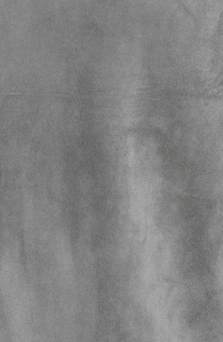 AllSaints Kemble Leather Bomber Jacket, Alternate, color, 