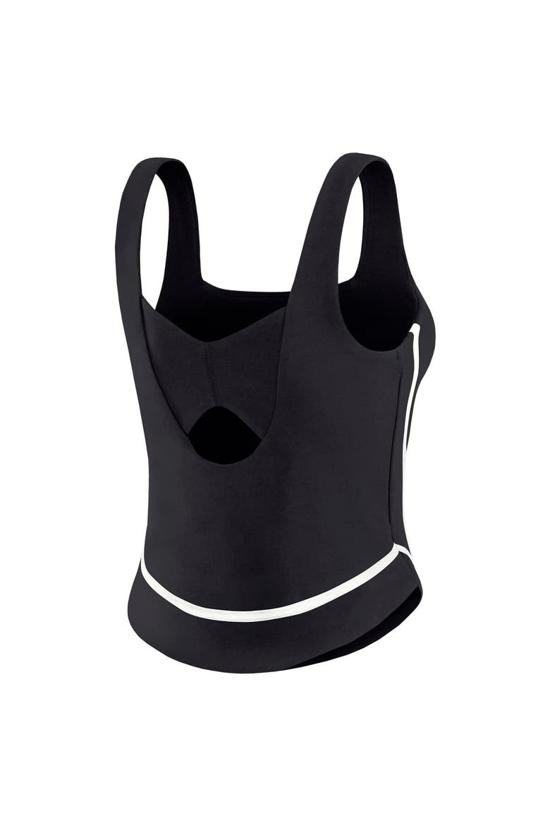 Women's WEAR by Erin Andrews Black Jacksonville Jaguars Square Neck Tank Top, Alternate, color, Black