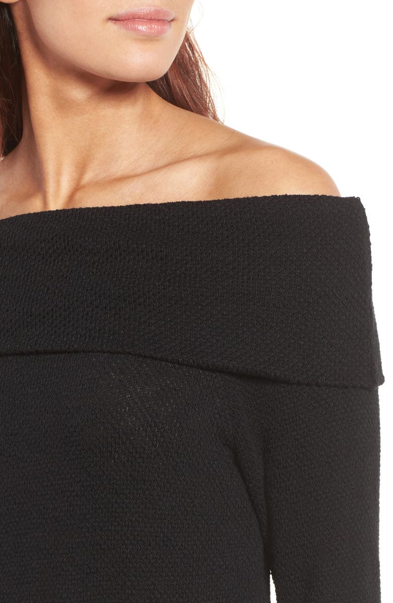 Caslon<sup>®</sup> Convertible Off the Shoulder Pullover, Alternate, color, 