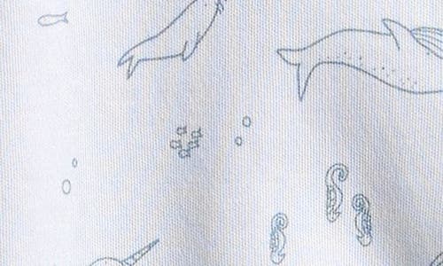 NORDSTROM NORDSTROM PRINT COTTON FOOTIE ROMPER