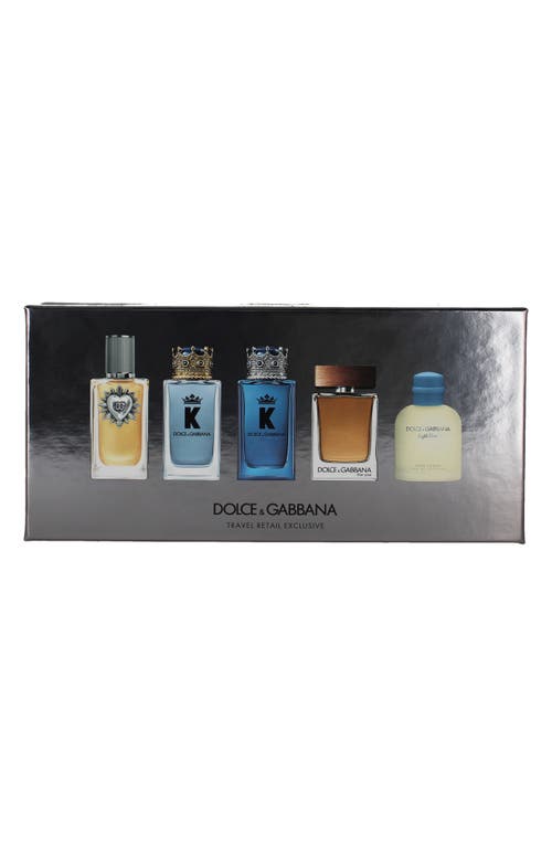 Dolce & Gabbana Dolce&gabbana Discovery Mini Fragrance Set In Gray