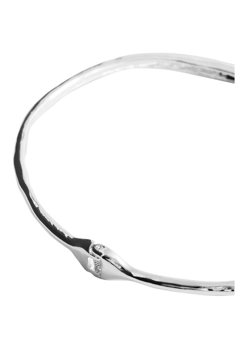 Rigid Hook Choker, Alternate, color, SILVER