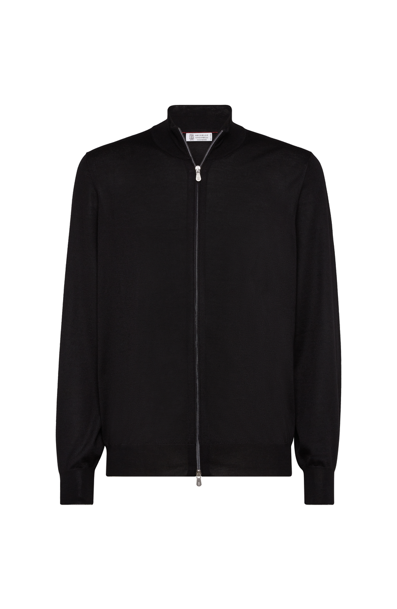 Brunello Cucinelli Lightweight cardigan, Main, color, Black