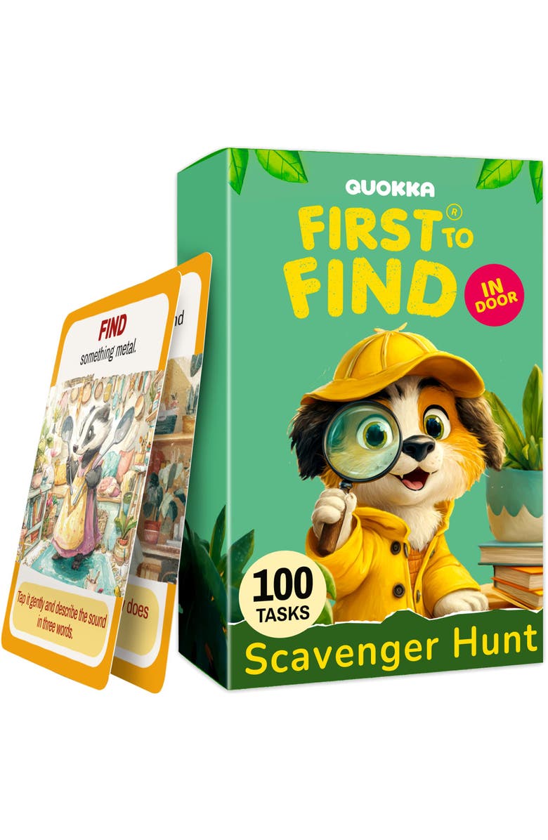 Quokka Kids Card Game Set with Multiple Activities, Main, color, Indoor