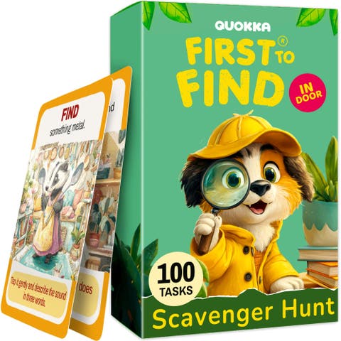 Kids Card Game Set with Multiple Activities