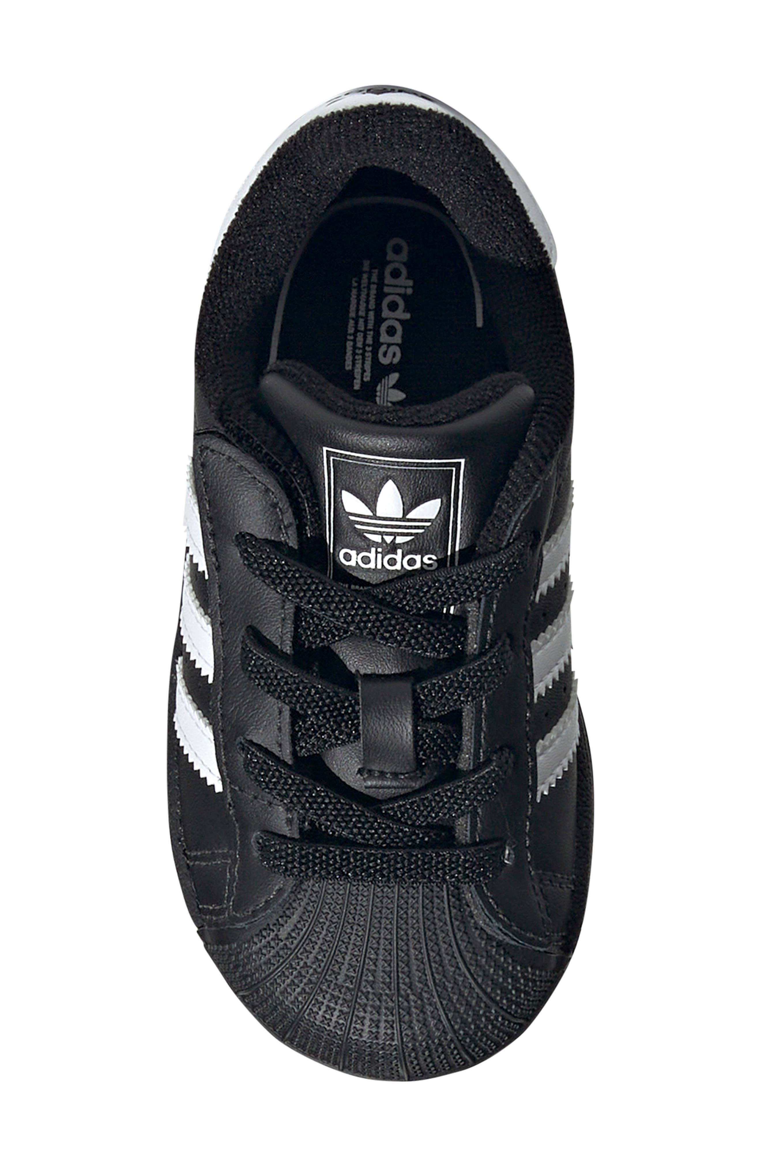 adidas Superstar II Sneaker, Alternate, color, Black/ White/ Black