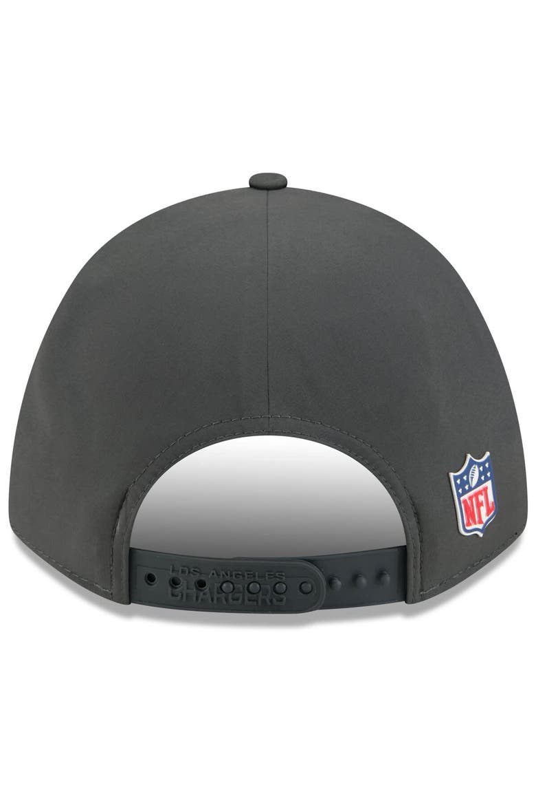 Men's New Era Charcoal Miami Dolphins 2025 Sideline Cold Weather 9FORTY M-Crown Adjustable Hat, Alternate, color, Charcoal