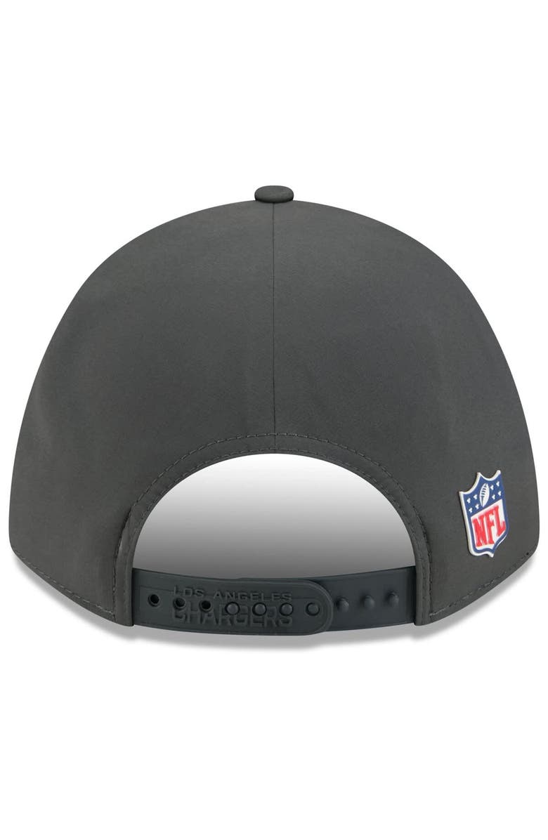 New Era Men's New Era Charcoal Miami Dolphins 2025 Sideline Cold Weather 9FORTY M-Crown Adjustable Hat, Alternate, color, Charcoal