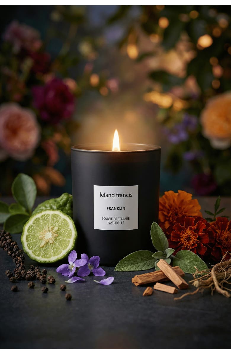 leland francis Franklin -Bougie Parfumée Naturelle Candle, Alternate, color, NO COLOR