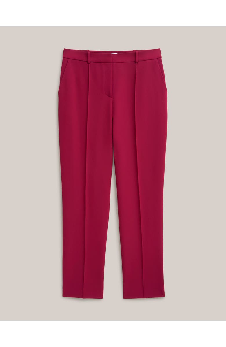 HOBBS LONDON Gemma Straight Leg Trousers, Alternate, color, Beetroot Pink