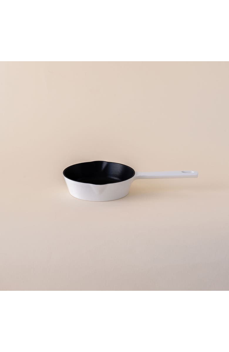 KANA 6-inch Micro Skillet with Lid, Alternate, color, White