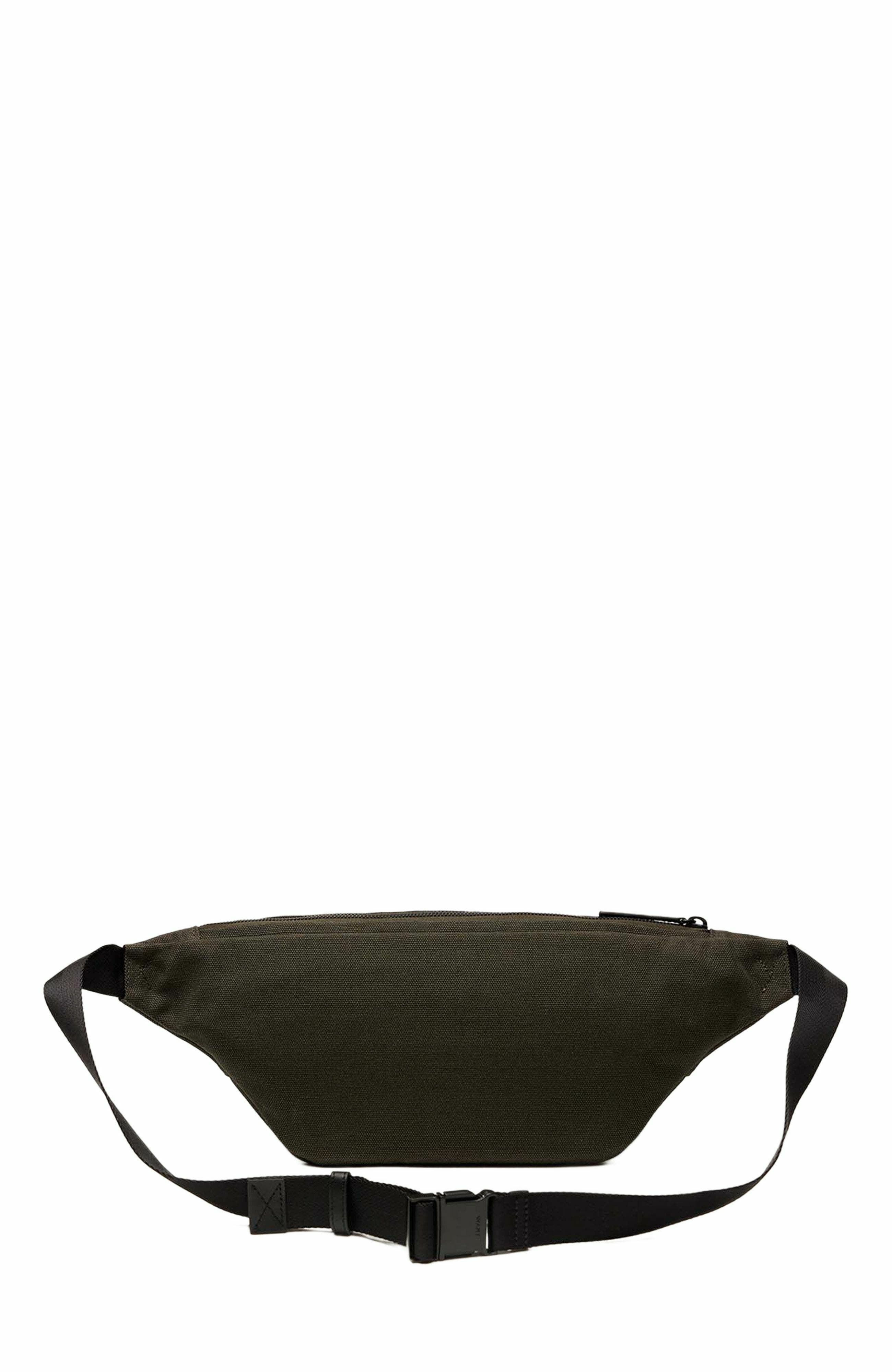 Want Les Essentiels Atlin Organic Cotton Canvas Belt Bag, Alternate, color, Green