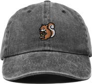 Dalix Squirrel Embroidered Outdoor Cap