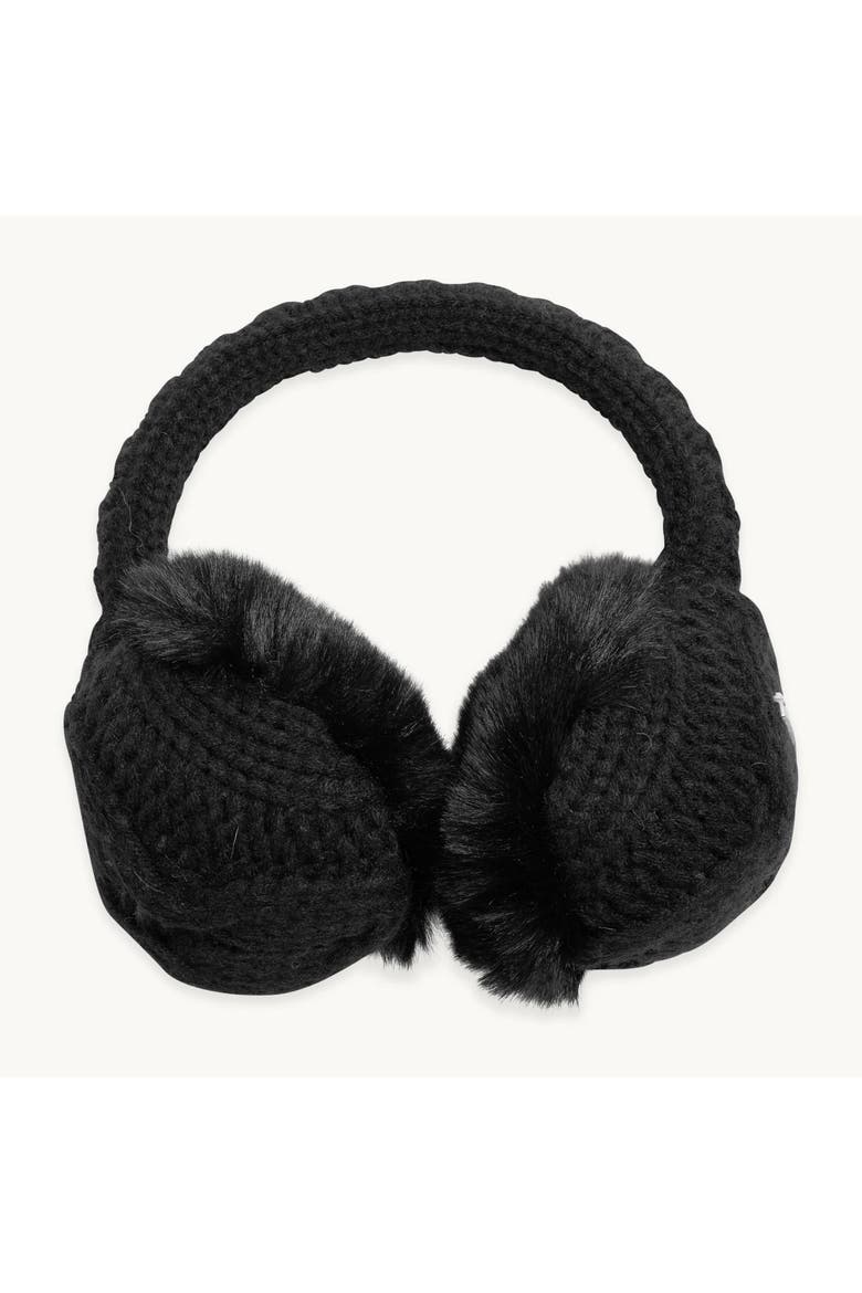 Ear Muffin Earmuffs, Main, color, Black