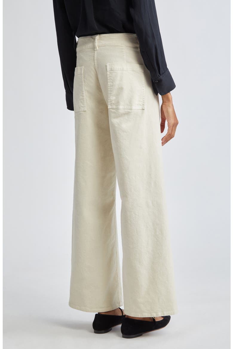Megan Wide Leg Pants, Alternate, color, STONE
