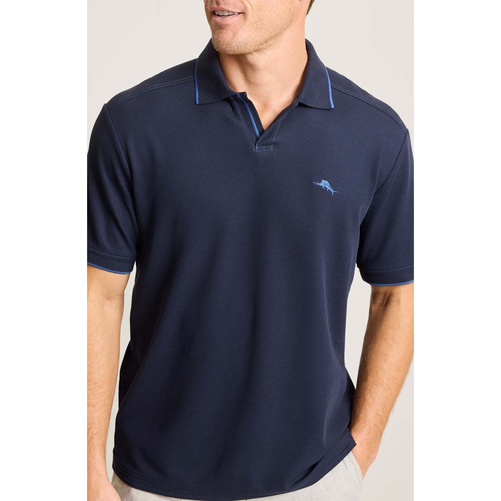 Tommy Bahama Emfielder Johnny Collar Islandzone® Polo In Blue
