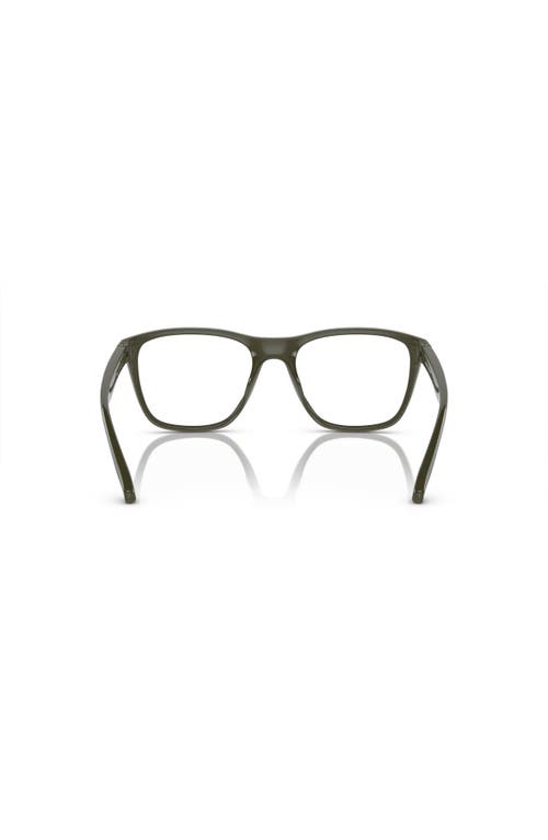 Arnette 52mm Square Optical Glasses In Black