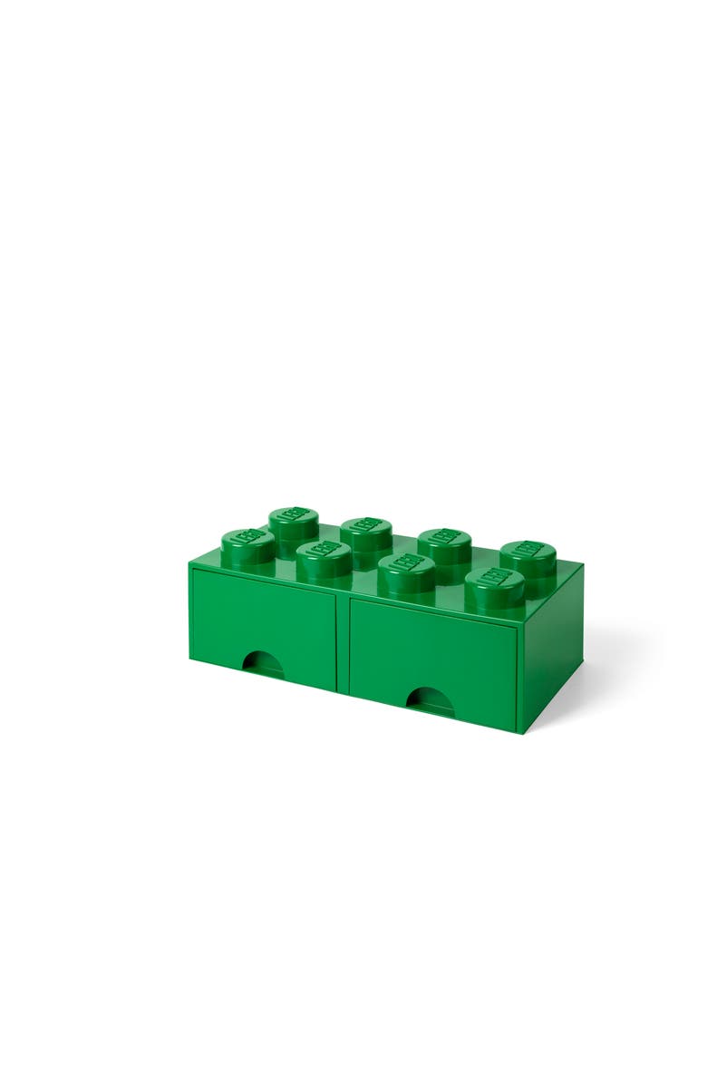 LEGO Storage Brick Drawer, Main, color, Green