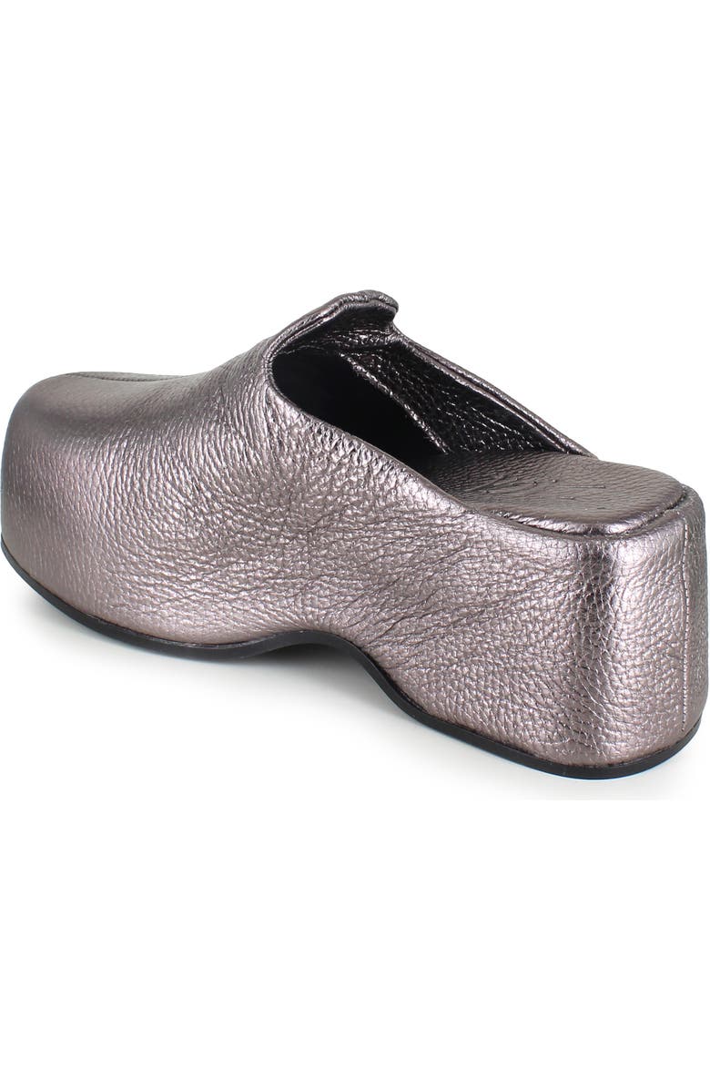ZIGI Kristen Platform Clog, Alternate, color, Pewter Leather