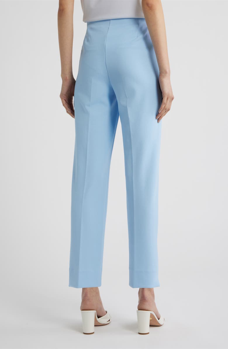 Anne Klein Hollywood Waist Straight Leg Ankle Pull-On Pants, Alternate, color, Lakeshore