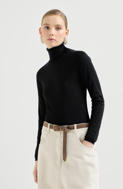 Cashmere and silk Sparkling sweater