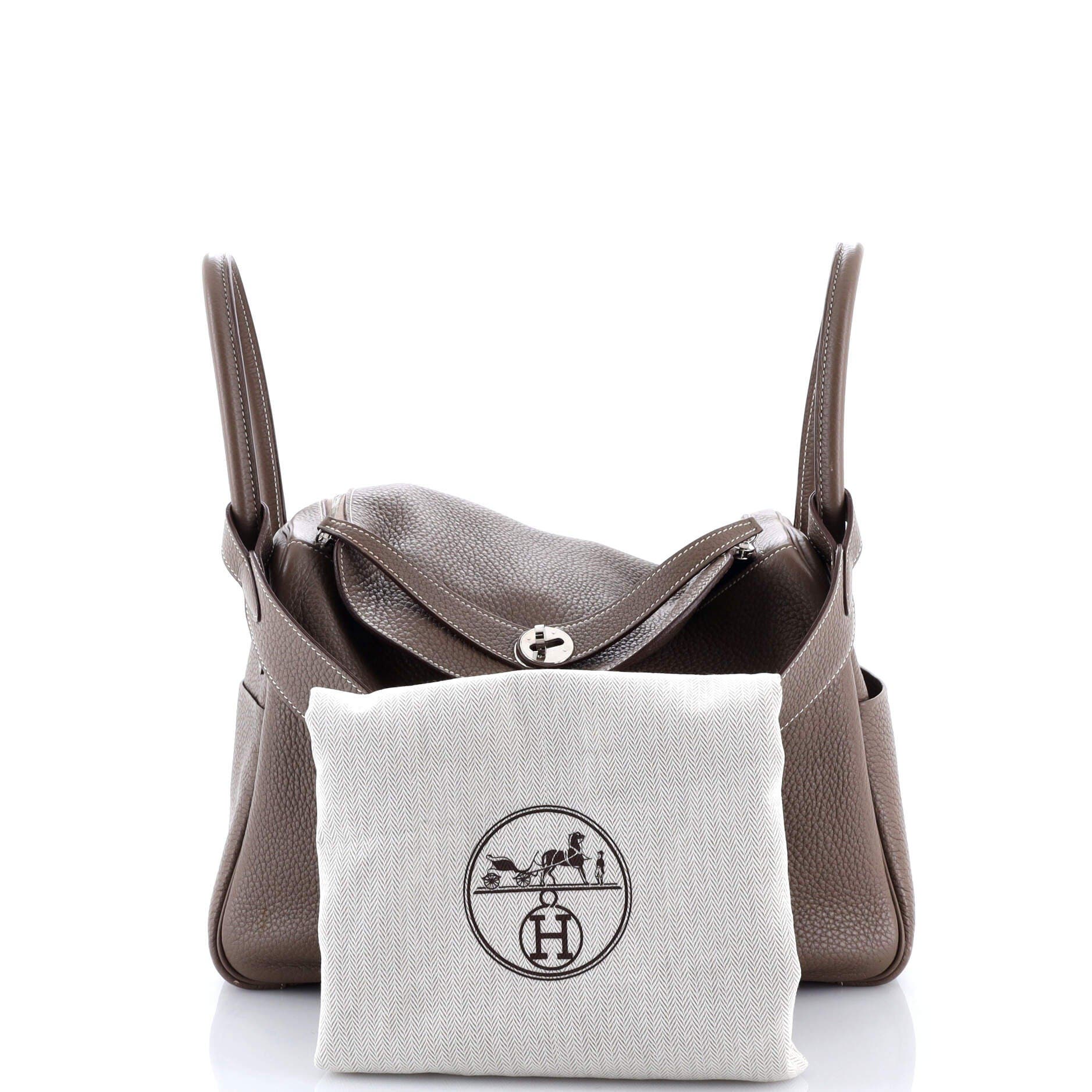 Pre-Owned Hermes Lindy Bag Clemence 30, Alternate, color, Etoupe